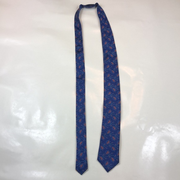 Ted Baker London Silk Floral Print Tie 60” - Picture 9 of 10